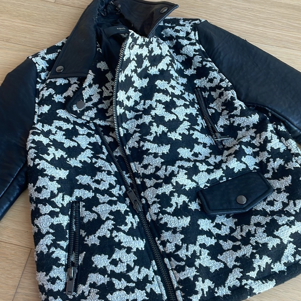 Mango Leather Jacket - image 4